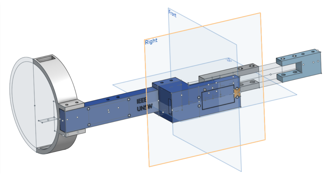 Snapshot of our exoskeleton arm